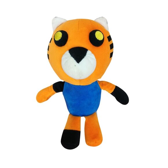 Piggy MiniToon 2021 Orange & Blue Tiger Plush Toy - Picture 1 of 7